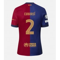 Camiseta Barcelona Pau Cubarsi #2 Primera Equipación Replica 2024-25 mangas cortas